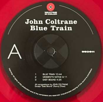 LP John Coltrane: Blue Train LTD | CLR 77537