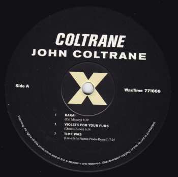 LP John Coltrane: Coltrane LTD 149937
