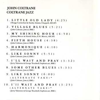 CD John Coltrane: Coltrane Jazz