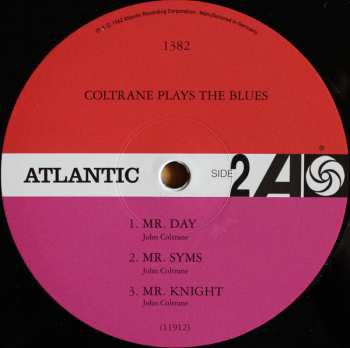 LP John Coltrane: Coltrane Plays The Blues 47047