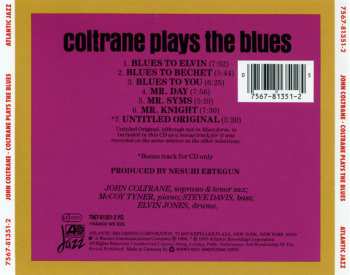CD John Coltrane: Coltrane Plays The Blues 422273