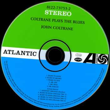 CD John Coltrane: Coltrane Plays The Blues 47046