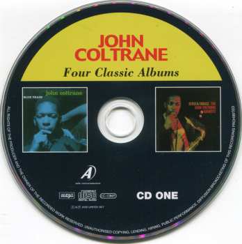 2CD John Coltrane: Four Classic Albums 176572