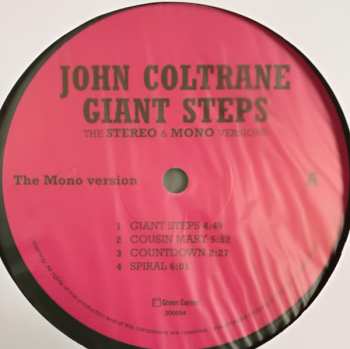 2LP John Coltrane: Giant Steps The Stereo & Mono Versions LTD 75342
