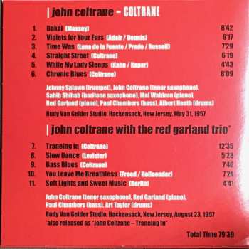 10CD/Box Set John Coltrane: Giant Steps - The Best of The Early Years 1956-1960 259947