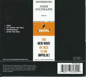 CD John Coltrane: Impressions DIGI 94010