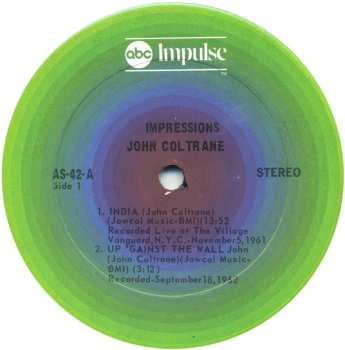LP John Coltrane: Impressions 521894