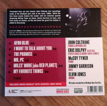 CD John Coltrane: John Coltrane At Birdland  DIGI 123497