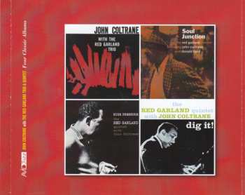2CD John Coltrane: John Coltrane with The Red Garland Trio & Quintet: Four Classic Albums 227848