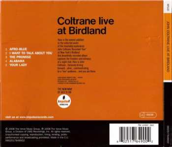 CD John Coltrane: Live At Birdland 111626