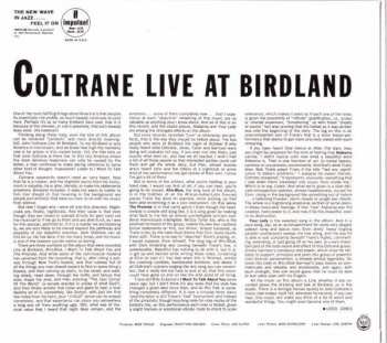 CD John Coltrane: Live At Birdland 111626