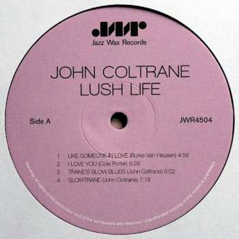 LP John Coltrane: Lush Life LTD 299673