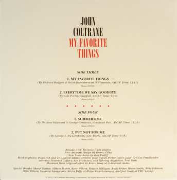 2LP John Coltrane: My Favorite Things DLX 394171