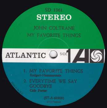 LP John Coltrane: My Favorite Things 404836
