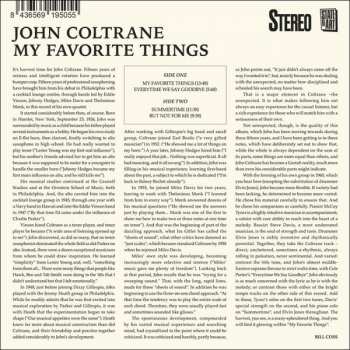 CD John Coltrane: My Favorite Things LTD | DIGI 181488