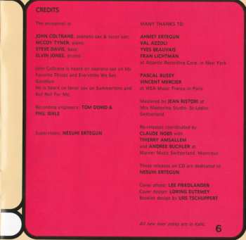 CD John Coltrane: My Favorite Things DIGI 333930