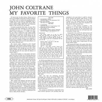 LP John Coltrane: My Favorite Things LTD | CLR 340687