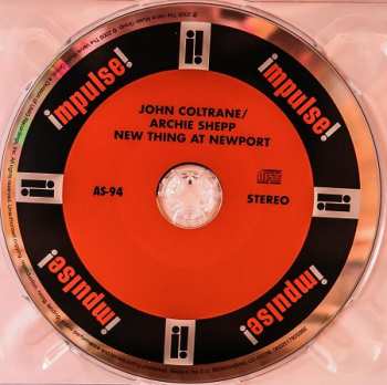 CD John Coltrane: New Thing At Newport DIGI 390178