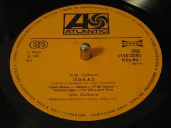 LP John Coltrane: Odkaz 100456