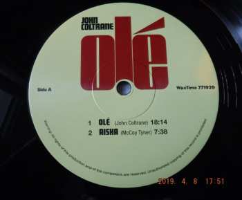 LP John Coltrane: Olé (The Complete Session) 26158
