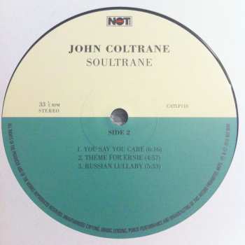 LP John Coltrane: Soultrane 73236