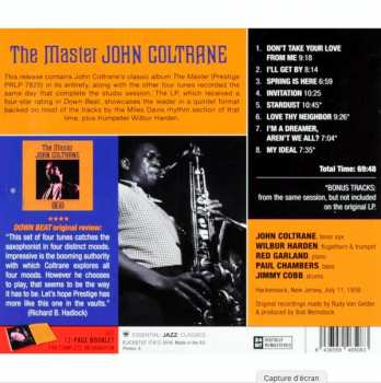 CD John Coltrane: The Master - The Complete Session 328145