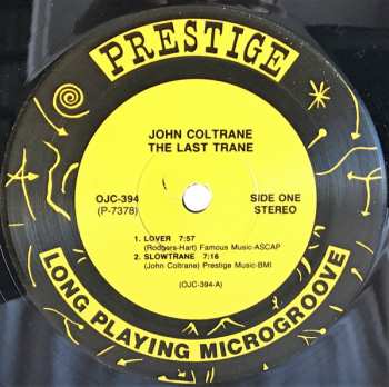 LP John Coltrane: The Last Trane 360550