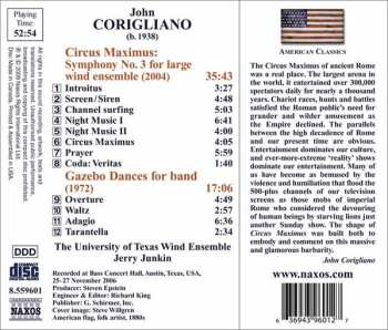 CD John Corigliano: Circus Maximus / Gazebo Dances 326225