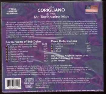CD John Corigliano: Mr. Tambourine Man: Seven Poems Of Bob Dylan / Three Hallucinations 278780