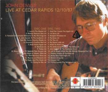 2CD John Denver: Live At Cedar Rapids 12/10/87 438080