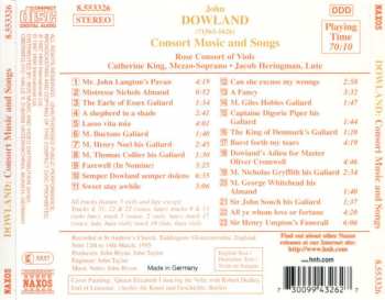 CD John Dowland: Consort Music And Songs 242049