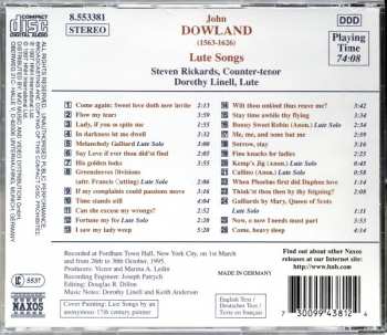 CD John Dowland: Flow My Tears And Other Lute Songs 320905