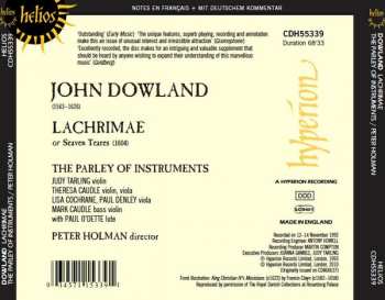 CD John Dowland: Lachrimae Or Seaven Teares 193071