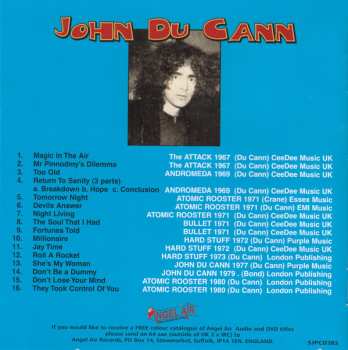 CD John Du Cann: The Many Sides Of 1967-1980 312845