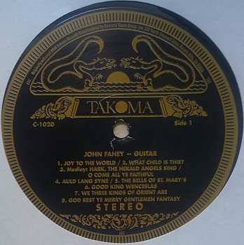 LP John Fahey: The New Possibility: John Fahey's Guitar Soli Christmas Album 327570