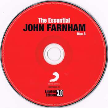 3CD John Farnham: The Essential John Farnham LTD 490553