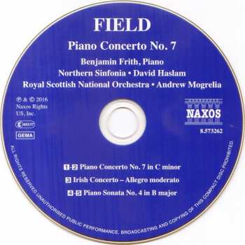 CD John Field: Piano Concerto No. 7 257344