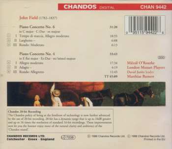 CD John Field: Piano Concertos Vol. 2 (No. 4 In E Flat Major / No. 6 In C Major) 328246