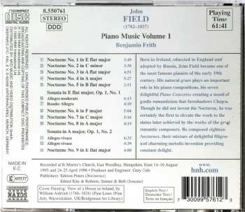 CD John Field: Piano Music Volume 1 Nocturnes And Sonatas 113352