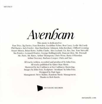CD John Foxx: Avenham LTD 436753