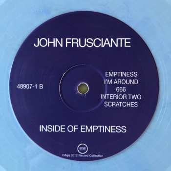 LP John Frusciante: Inside Of Emptiness CLR 384919