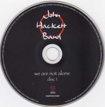 2CD John Hackett Band: We Are Not Alone DLX 309960