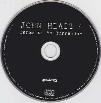 CD/DVD John Hiatt: Terms Of My Surrender 35934