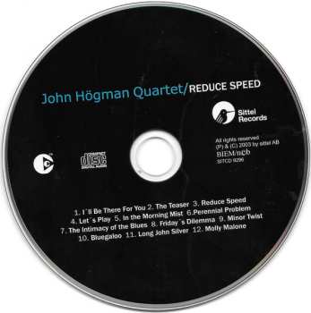 CD John Högman Quartet: Reduce Speed