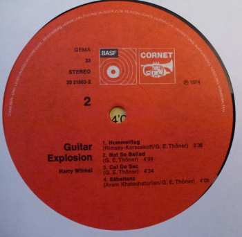 LP John Huxley's Hot Stomach: Guitar Explosion 543007