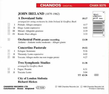 CD John Ireland: Ireland: A Downland Suite, Etc. 325782