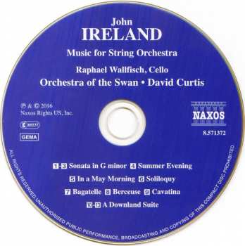 CD John Ireland: Music For String Orchestra etc 330681