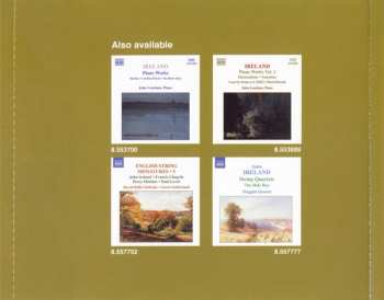CD John Ireland: Sextet • Clarinet Trio • Fantasy Sonata • The Holy Boy 236724