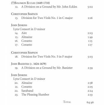 CD John Jenkins: Division-Musick Musicke & Mirth 119266