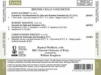 CD John Joubert: British Cello Concertos 268355